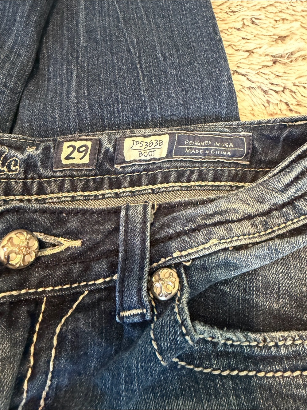 Miss Me Bootcut Jeans - Picture 5 of 7